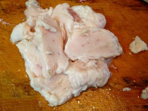 食ったど～♪　猪肉（腕）！　の、カレー♪